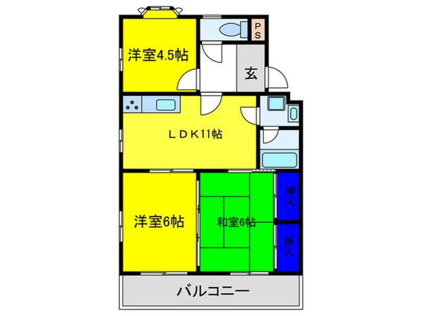 セントリビエ－ルの物件間取画像